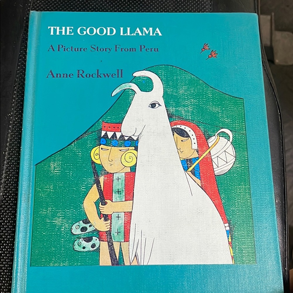 The Good Llama Picture Story Book - Blue Cover
